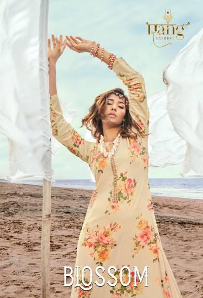 Blossom By Rang Pure Lawn Summer Wear Salwar Kameez Collection